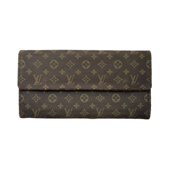 Louis Vuitton Mini Lin Monogram Long Wallet - Picture 1 of 7